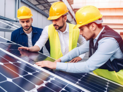 Solar planning with tablet