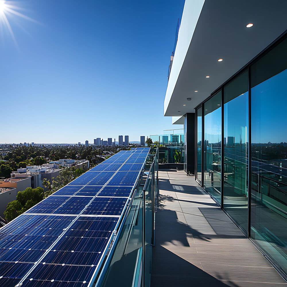 Solar panels Leigh